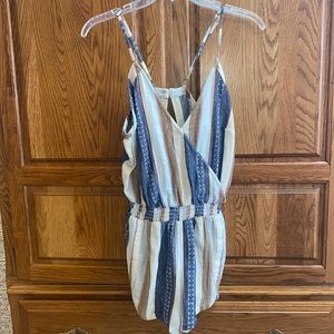 multicolor ASOS striped romper